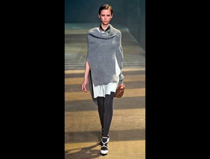 Sweaters upside-down and backwards by Phillip Lim